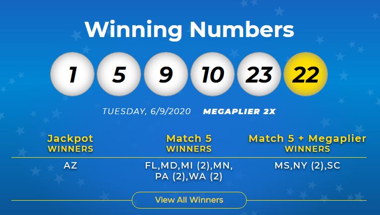 Mega Millions Numbers For 06/09/20: Tuesday Jackpot was worth $410 Million