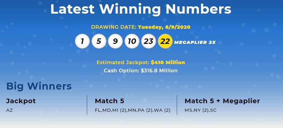 winning mega millions numbers for tuesday september 14th winning mega millions numbers for tuesday september 14th