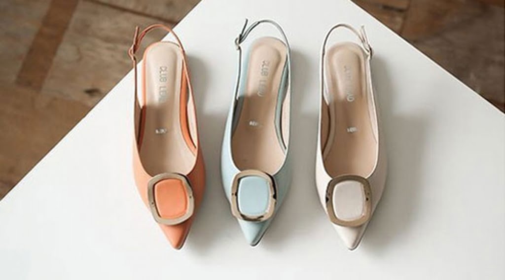 Sling-back fashion women's summer shoes