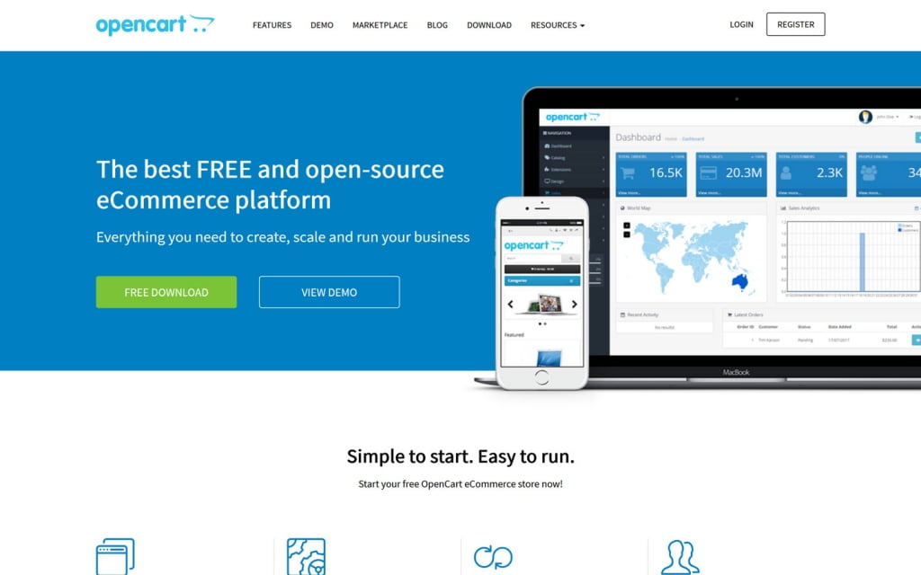 OpenCart eCommerce Platform