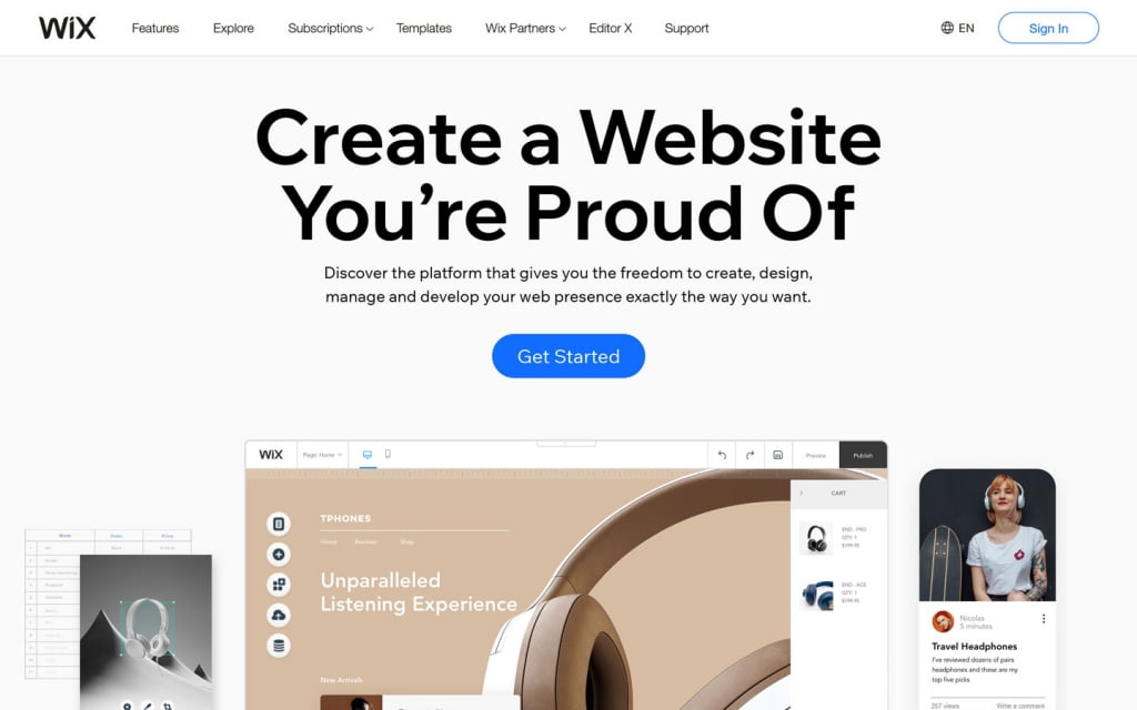 wix eCommerce platform