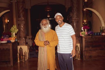 Hollywood star Will Smith recently spent some time with the founder of Isha Foundation, Sadhguru Jaggi Vasudev.
