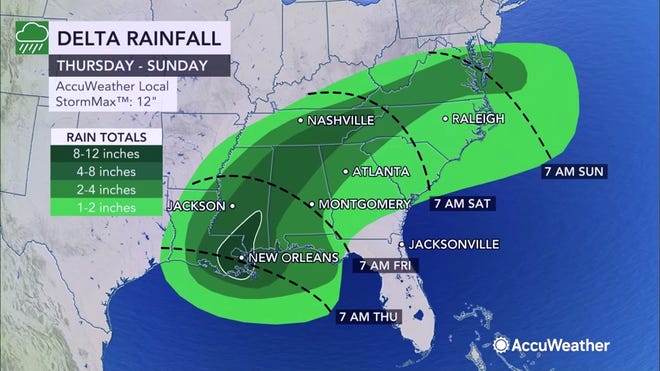delta hurricane update