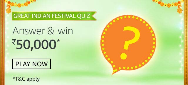 Amazon Great Indian Festival Quiz Answers