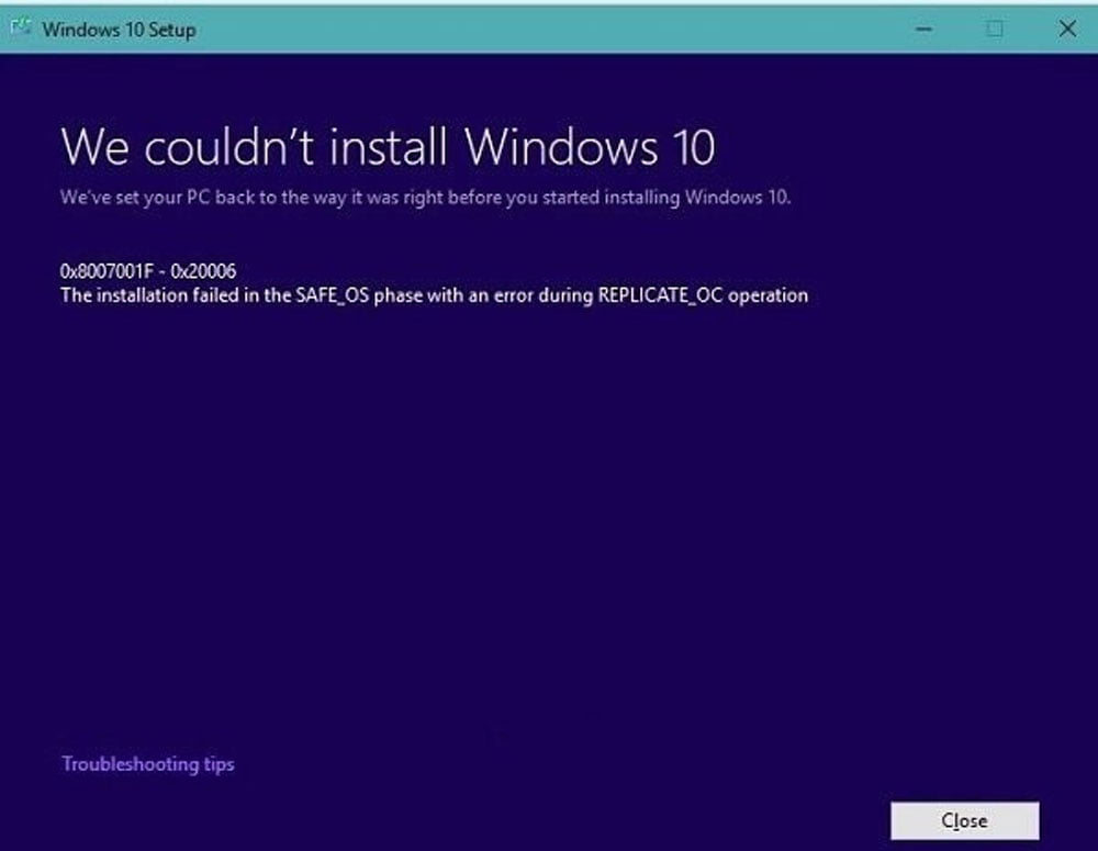 How to fix Windows Update Error